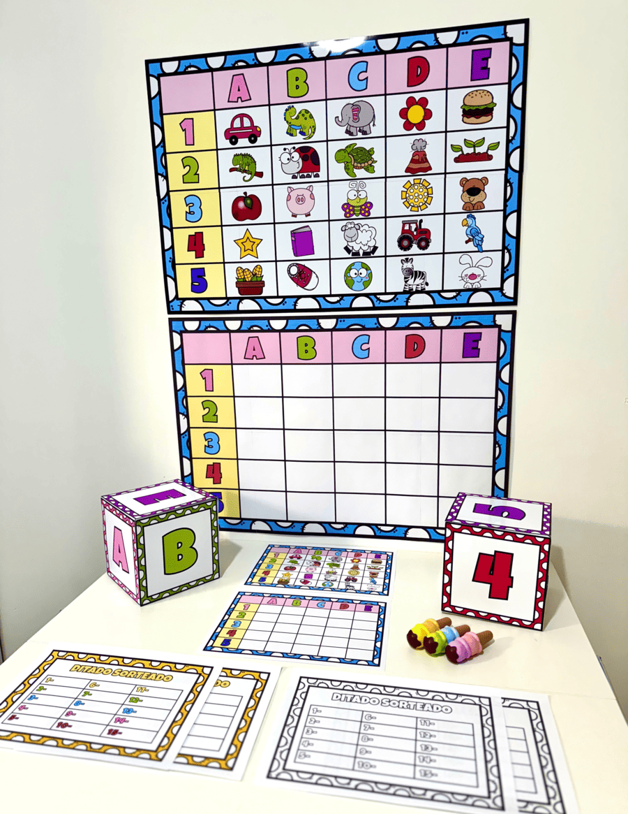 Kit Ditado Sorteado – Sílabas Complexas