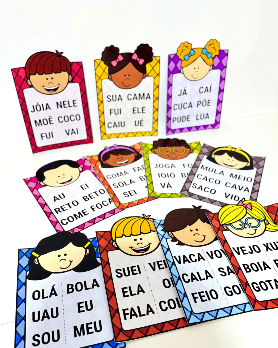 Fichas Amigos da Leitura